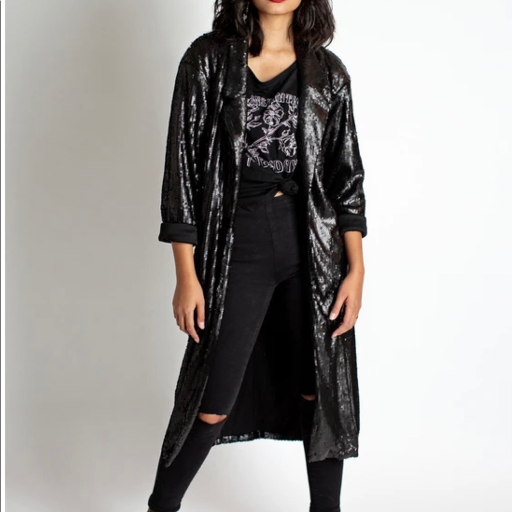 Joyfolie Sequin Duster